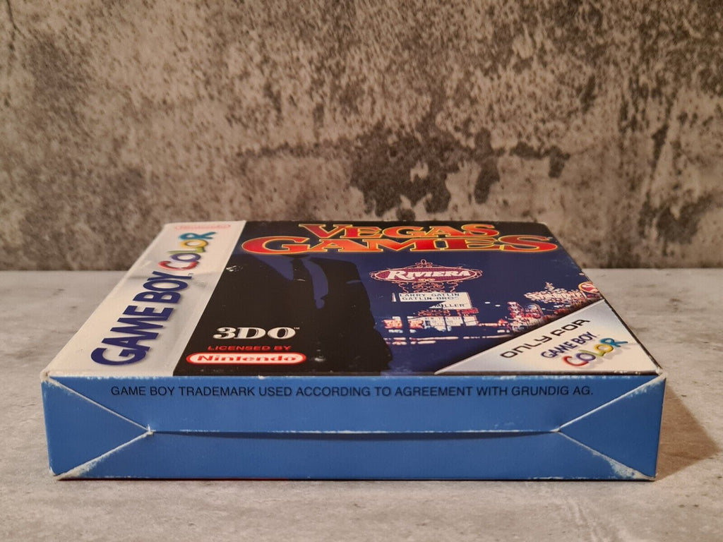 Nintendo Game Boy Color Spiel Vegas Games mit OVP und Anleitung EUR - T-Retro-Games 
