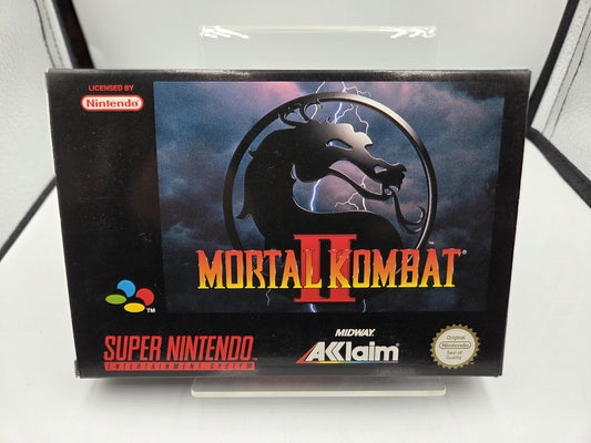 SNES Super Nintendo Mortal Kombat  II 2 mit OVP und Anleitung EUR