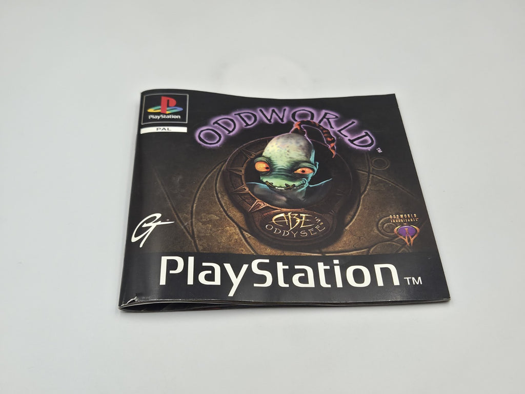 PS1 Playstation 1 Spiel Oddworld Abe's Oddysee mit OVP + Anleitung Deutsch
