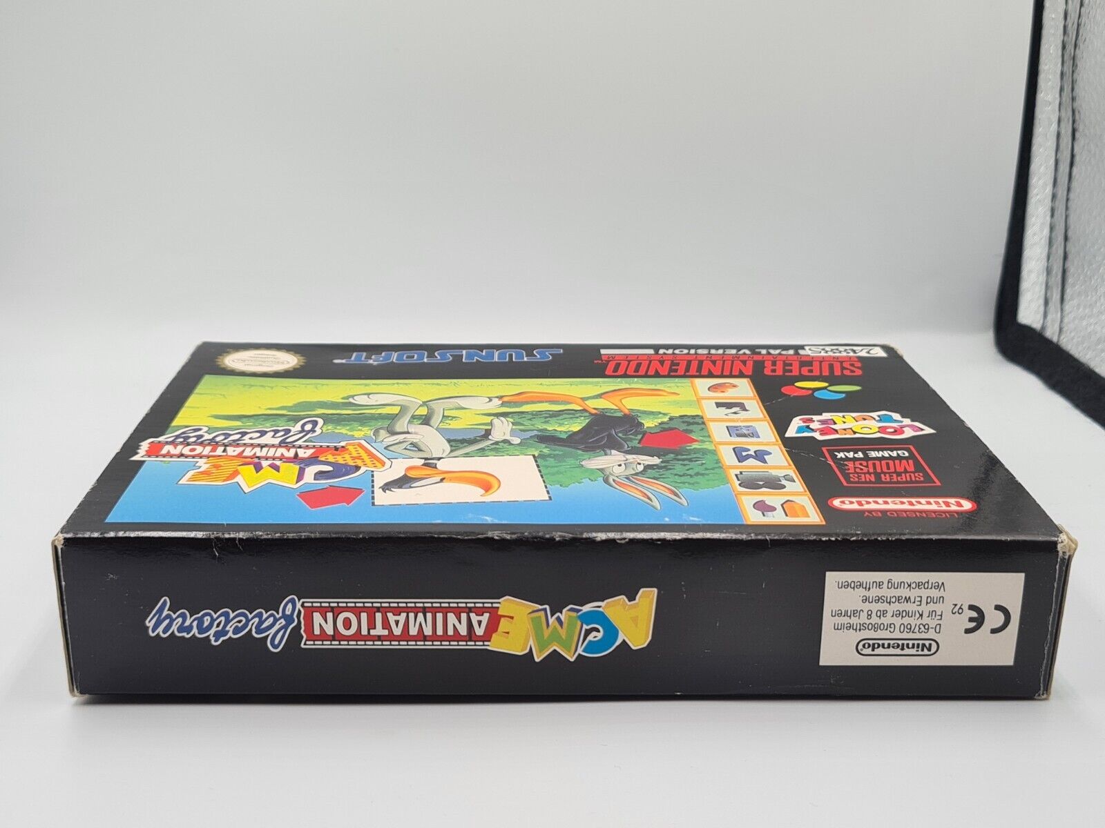SNES Super Nintendo ACME Animation Factory mit OVP und Anleitung NOE - T-Retro-Games 