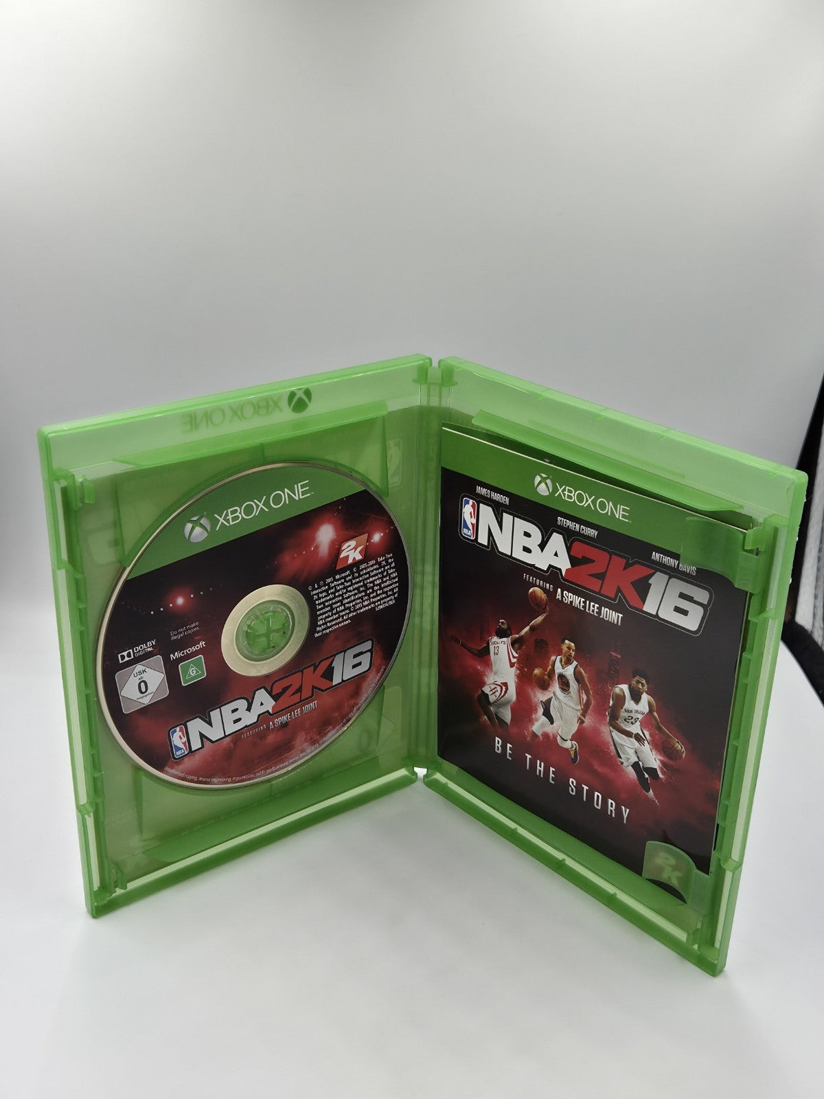 XBOXOne Spiel NBA 2K16 mit OVP und Anleitung Deutsch
