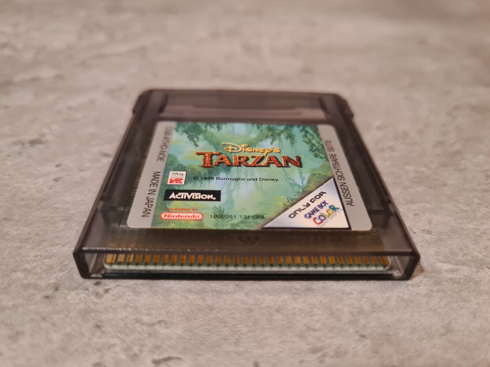 Nintendo Game Boy Color Disney's Tarzan NOE Modul - T-Retro-Games 