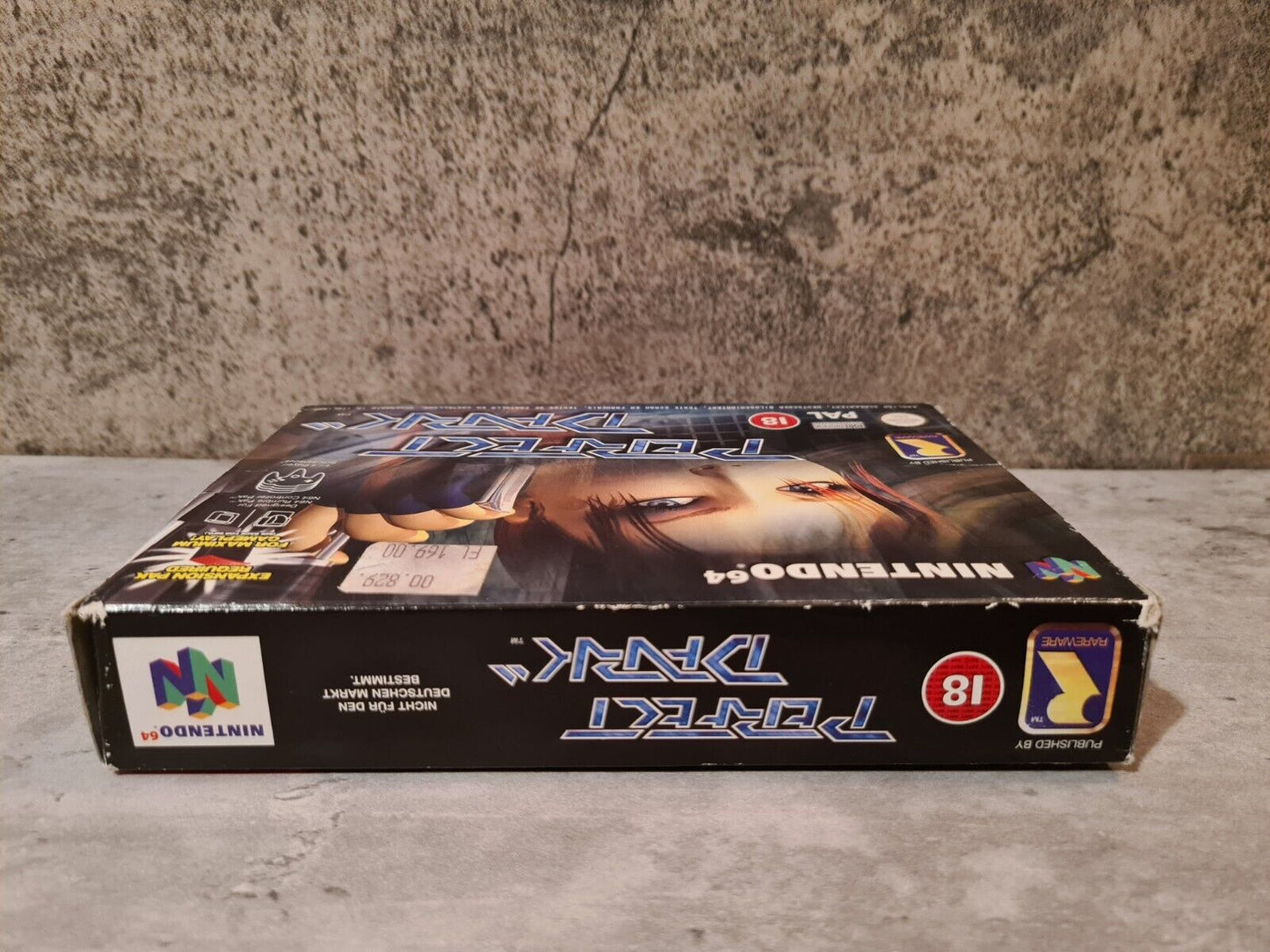 N64 Nintendo 64 Perfect Dark mit OVP und Anleitung EUR - T-Retro-Games 