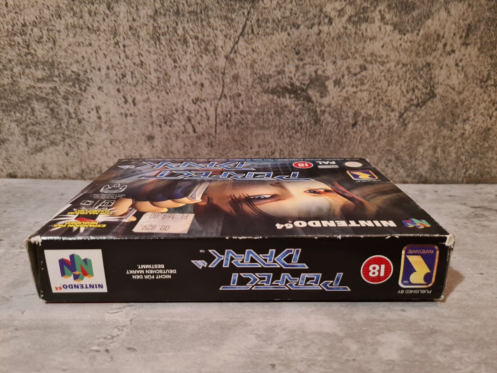 N64 Nintendo 64 Perfect Dark mit OVP und Anleitung EUR - T-Retro-Games 