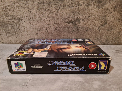 N64 Nintendo 64 Perfect Dark mit OVP und Anleitung EUR - T-Retro-Games 