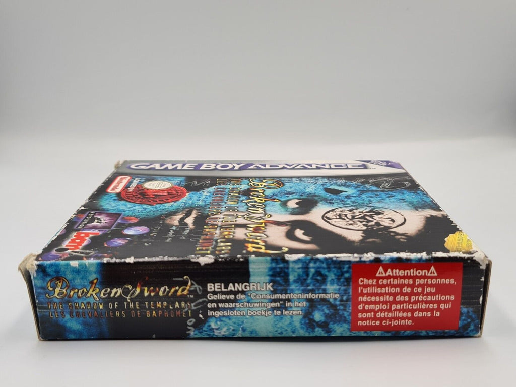 Game Boy Advance Broken Sword Shadow of The Templars mit OVP und Anleitung EUR - T-Retro-Games 