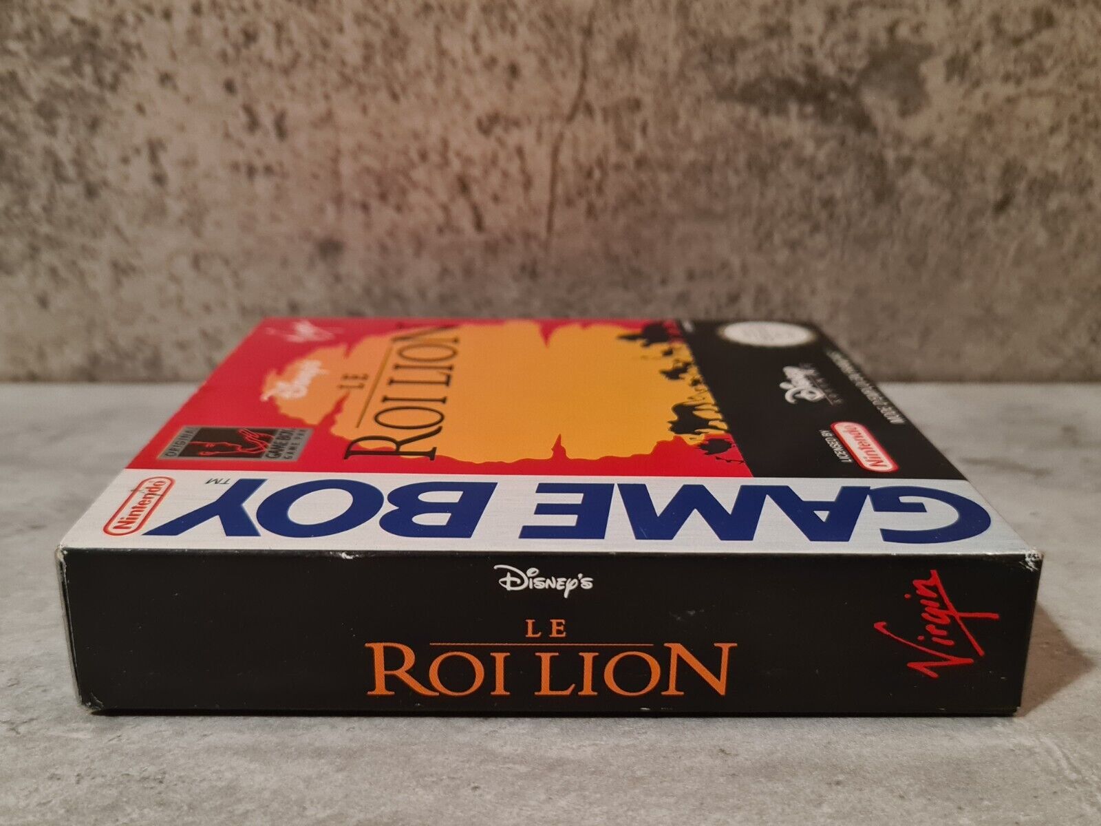 Nintendo Game Boy Classic Spiel Disney's Le Roi Lion mit OVP und Anleitung FRA - T-Retro-Games 