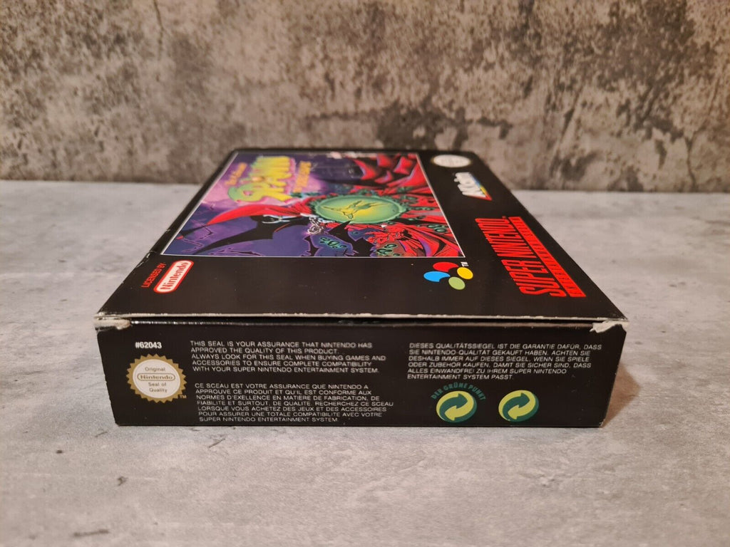 SNES Super Nintendo Todd McFarlane's Spawn mit OVP und Anleitung EUR - T-Retro-Games 