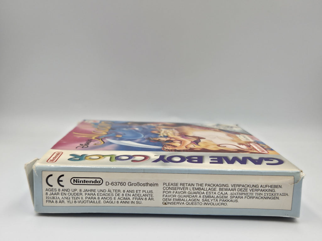Nintendo Game Boy Color Spiel Disney's Aladdin mit OVP und Anleitung EUR