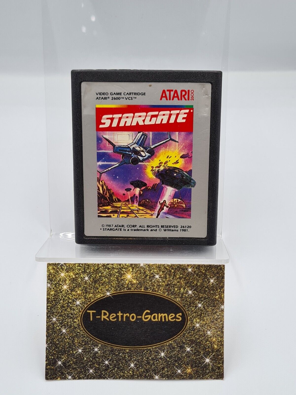 Atari 2600 Spiel Stargate - T-Retro-Games 