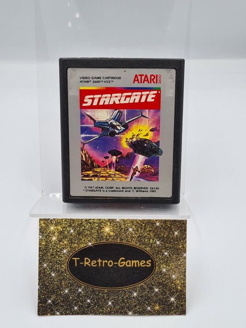 Atari 2600 Spiel Stargate - T-Retro-Games 