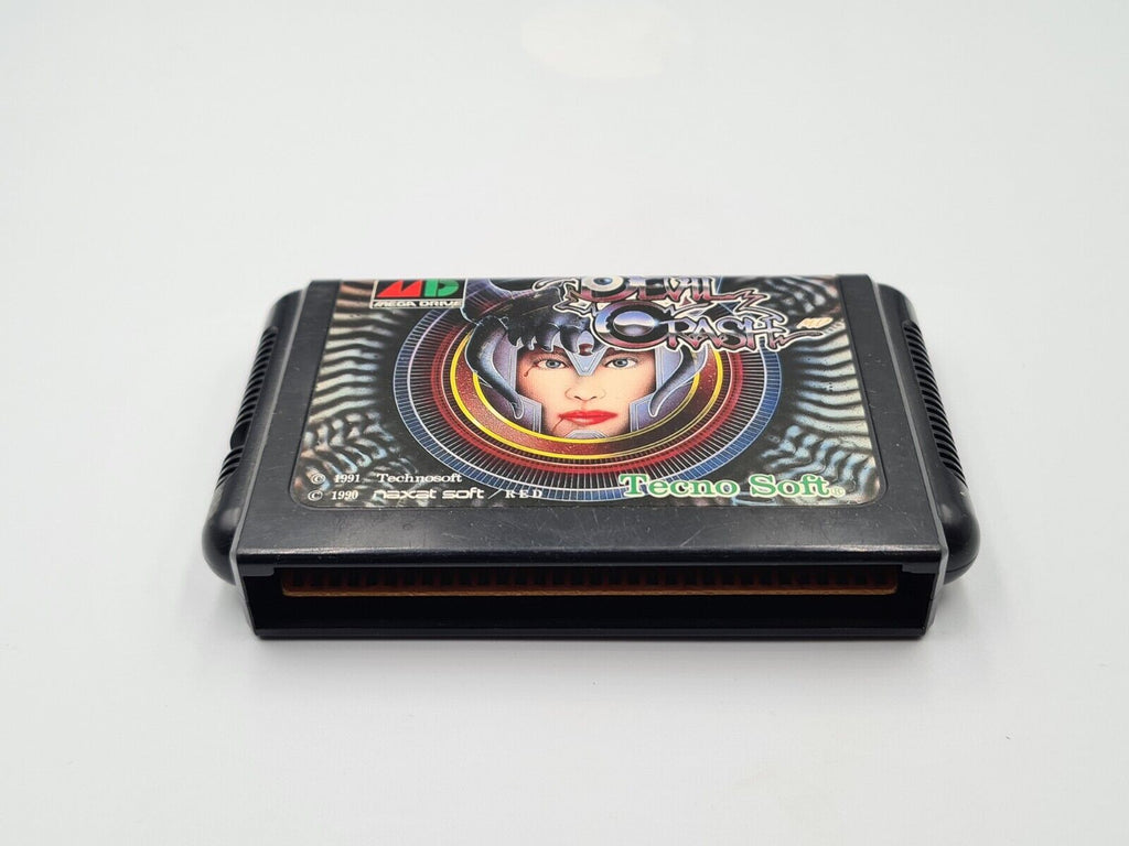 Sega Mega Drive Devil Crash mit OVP Japan Version - T-Retro-Games 