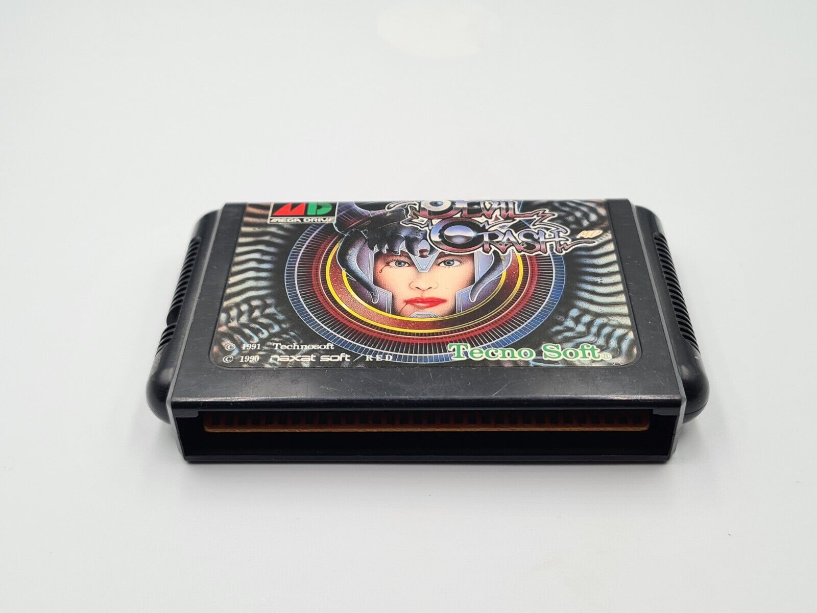 Sega Mega Drive Devil Crash mit OVP Japan Version - T-Retro-Games 