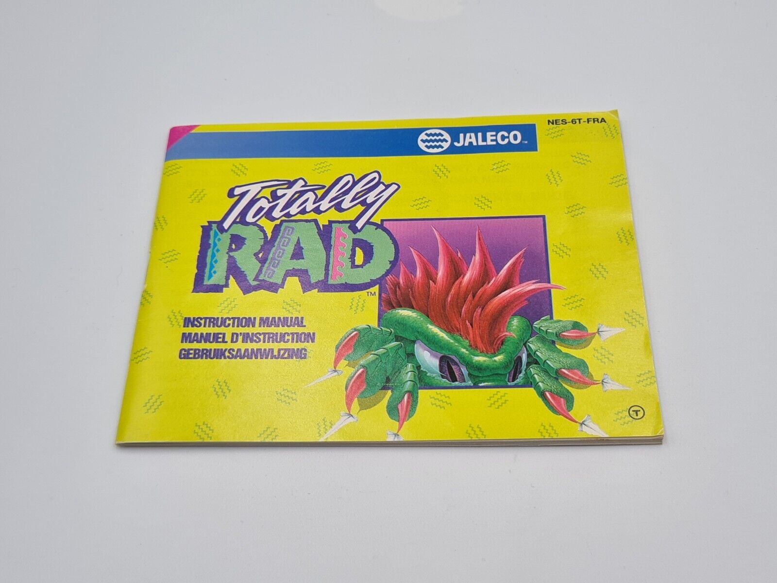 NES Totally Rad mit OVP und Anleitung FRA - T-Retro-Games 