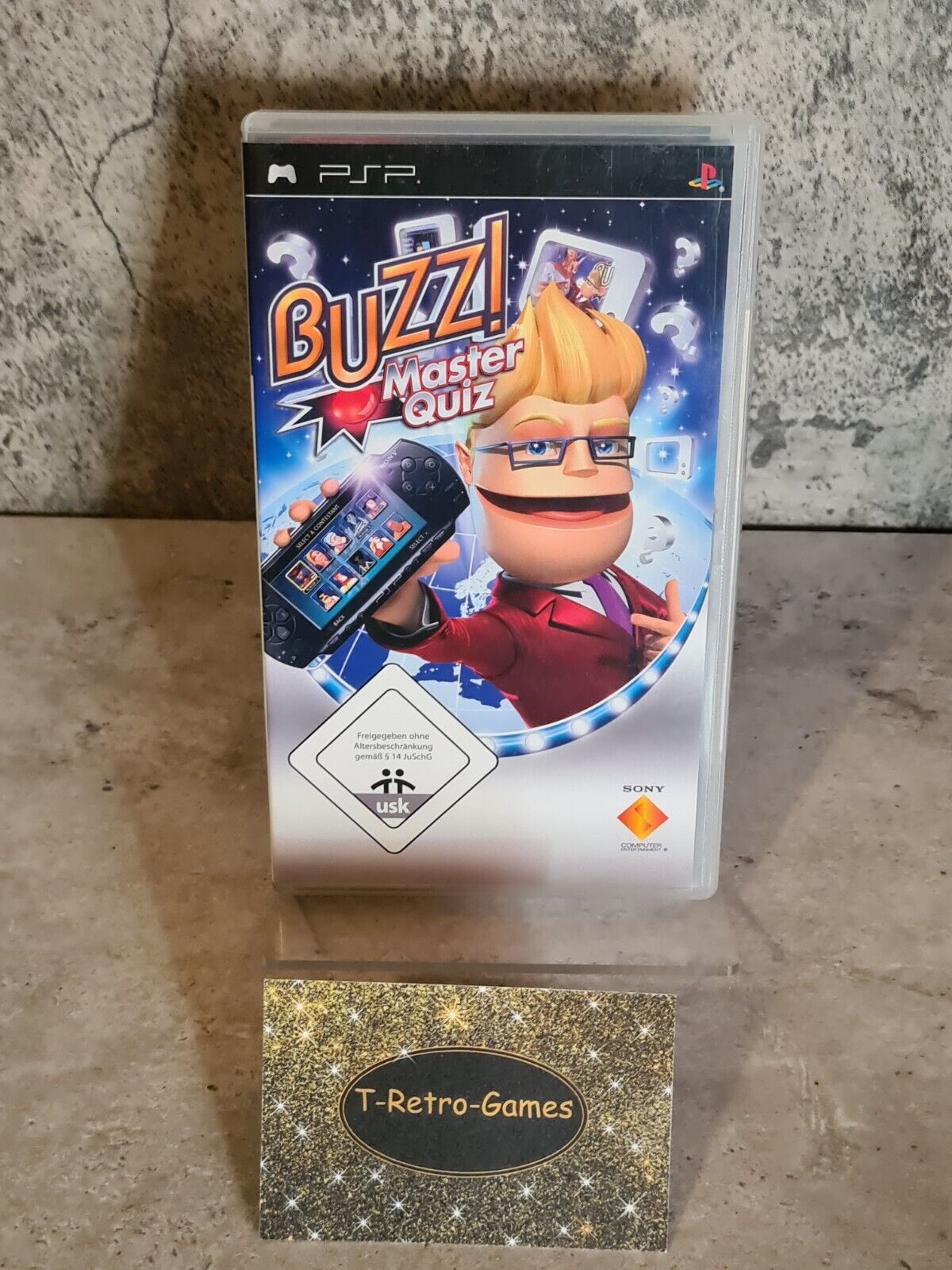 Sony PSP Spiel Buzz! Master Quiz mit OVP und Anleitung Deutsch - T-Retro-Games 