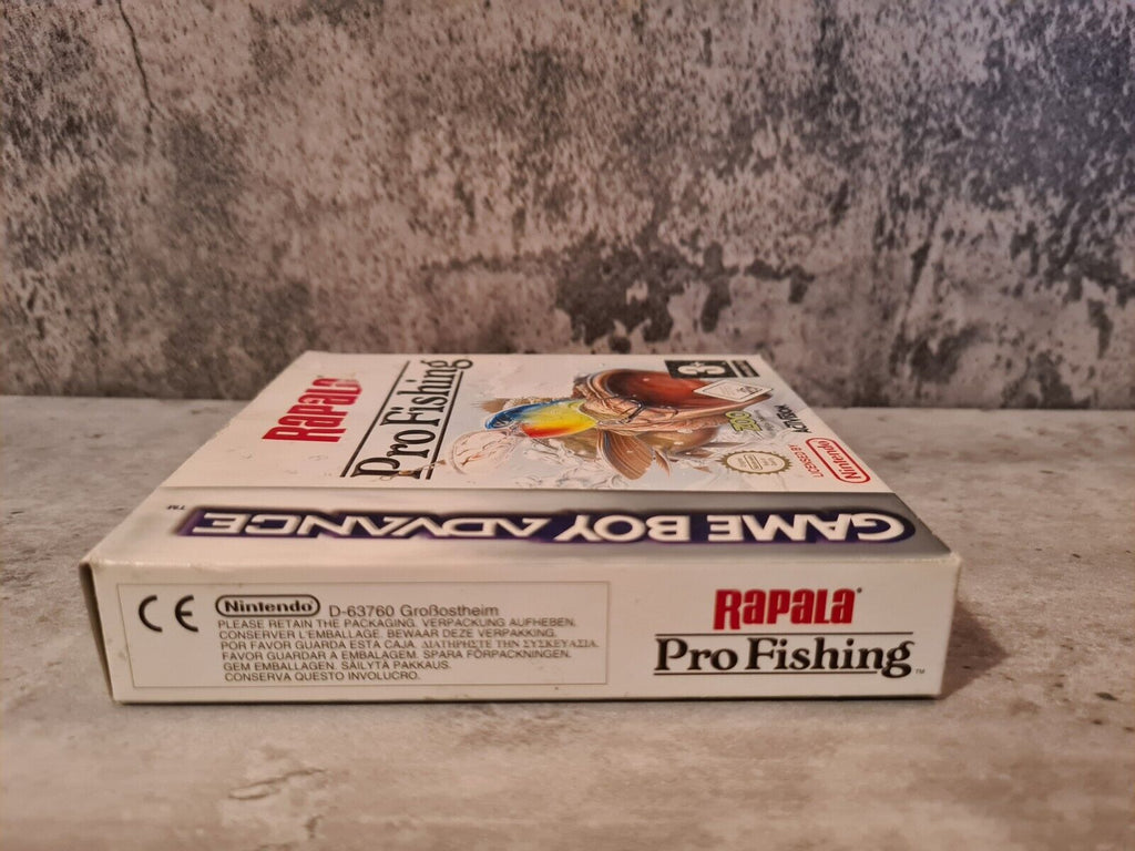 Nintendo Gameboy Advance Rapala Pro Fishing mit OVP und Anleitung EUR - T-Retro-Games 