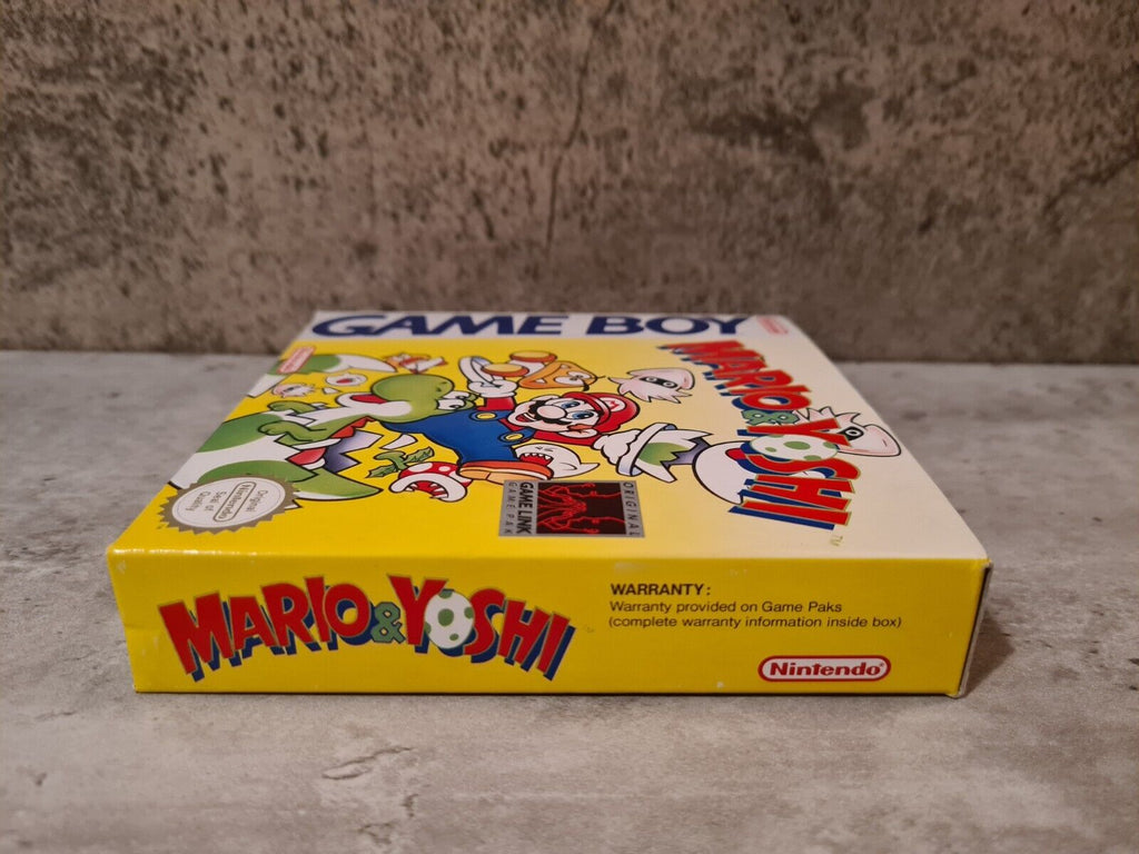 Nintendo Game Boy Classic Mario & Yoshi mit OVP und Anleitung UKV - T-Retro-Games 
