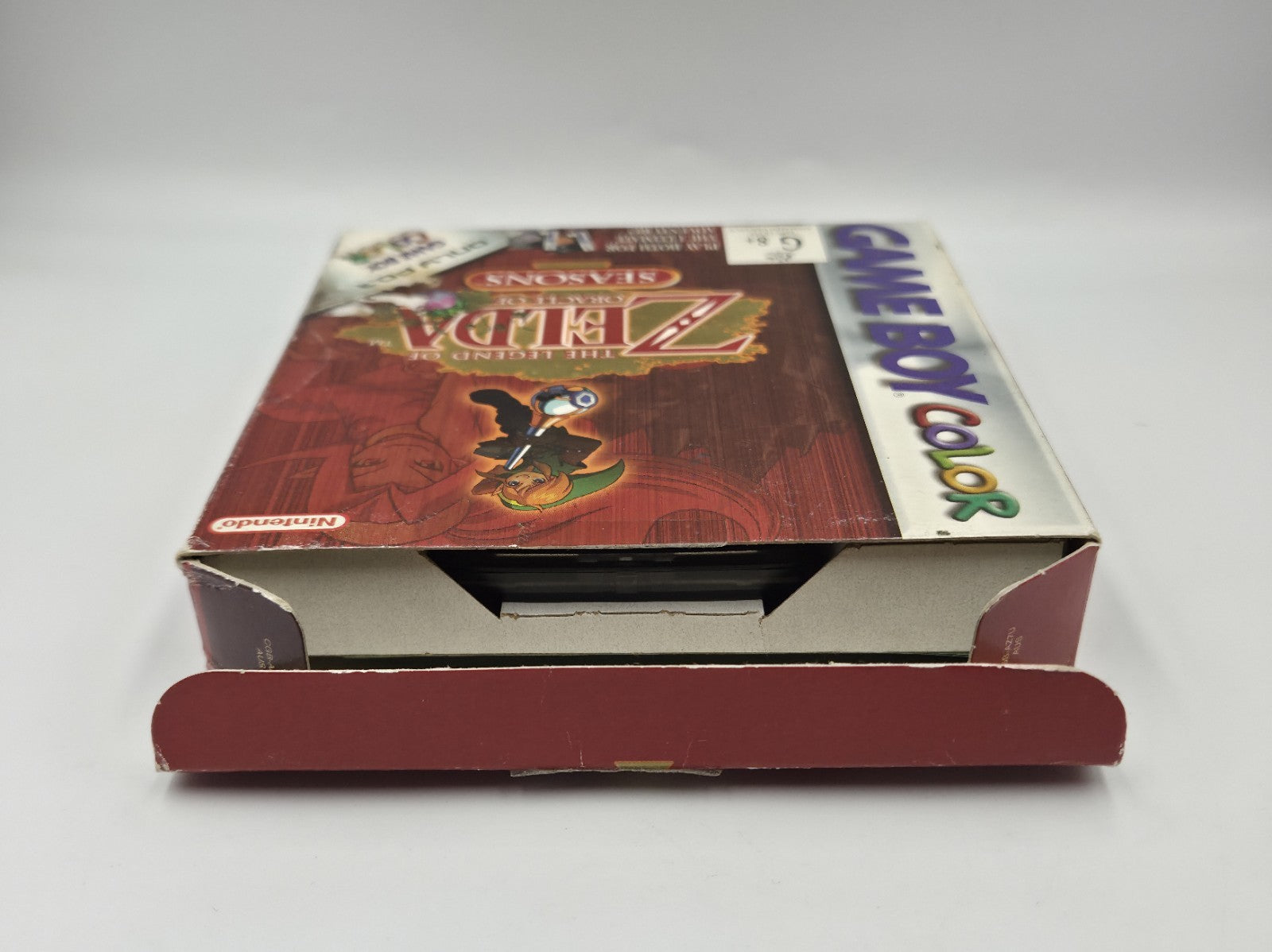 Game Boy Color The Legend of Zelda Oracle of Seasons mit OVP und Anleitung AUS
