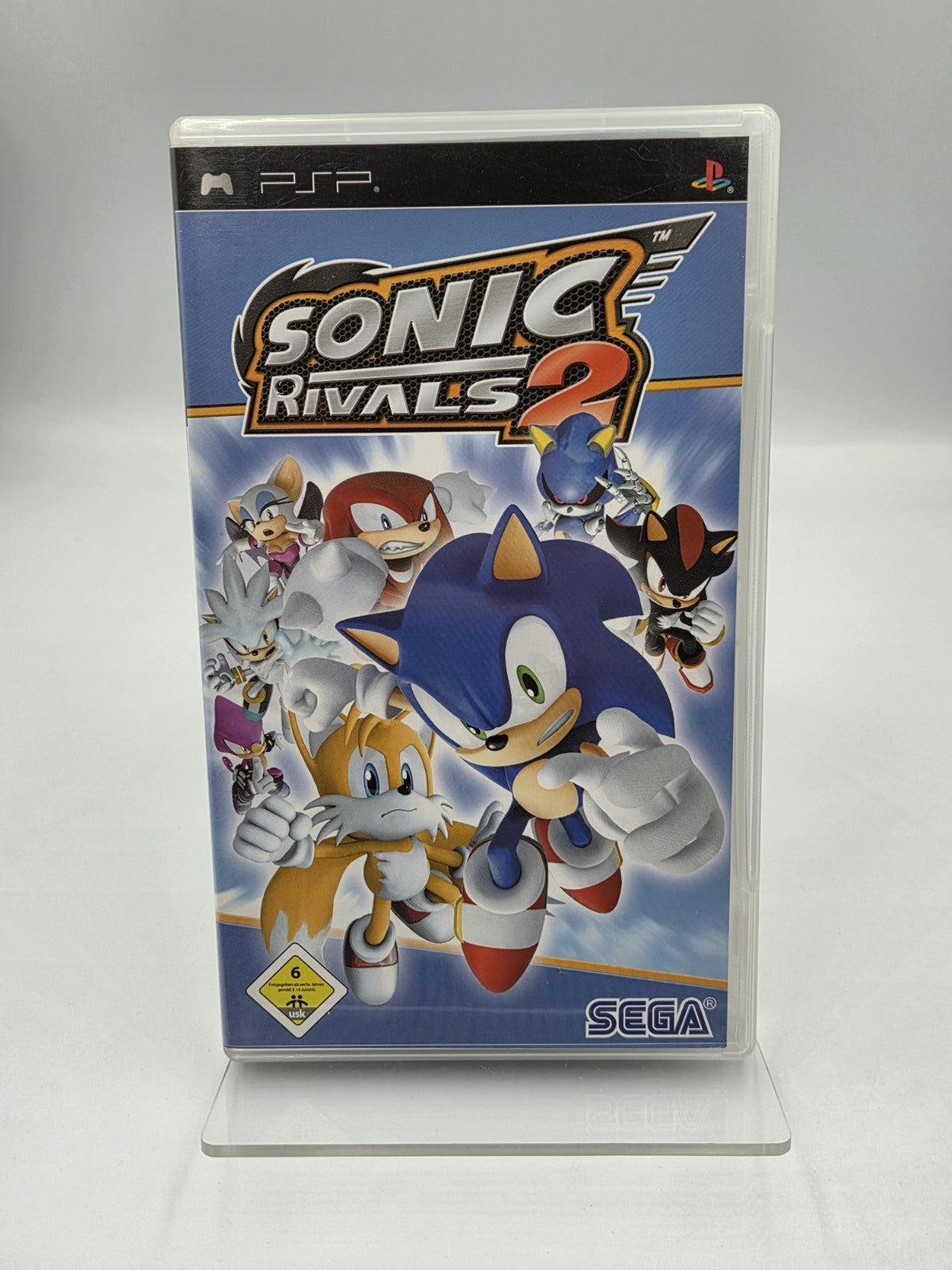 Sony PSP Spiel Sonic Rivals 2 mit OVP und Anleitung Deutsch