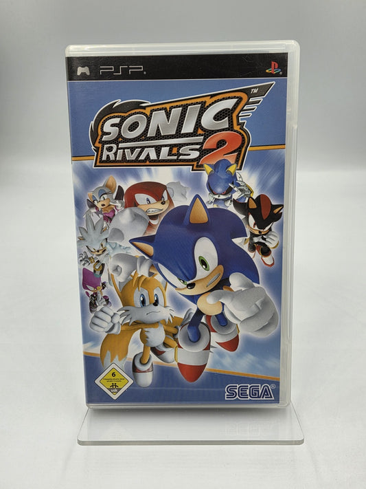 Sony PSP Spiel Sonic Rivals 2 mit OVP und Anleitung Deutsch