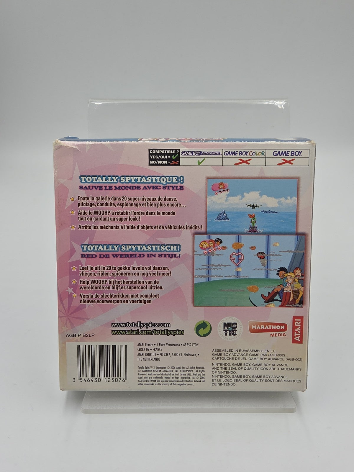 Game Boy Advance Spiel Totally Spies! 2 Undercover mit OVP und Anleitung FAH