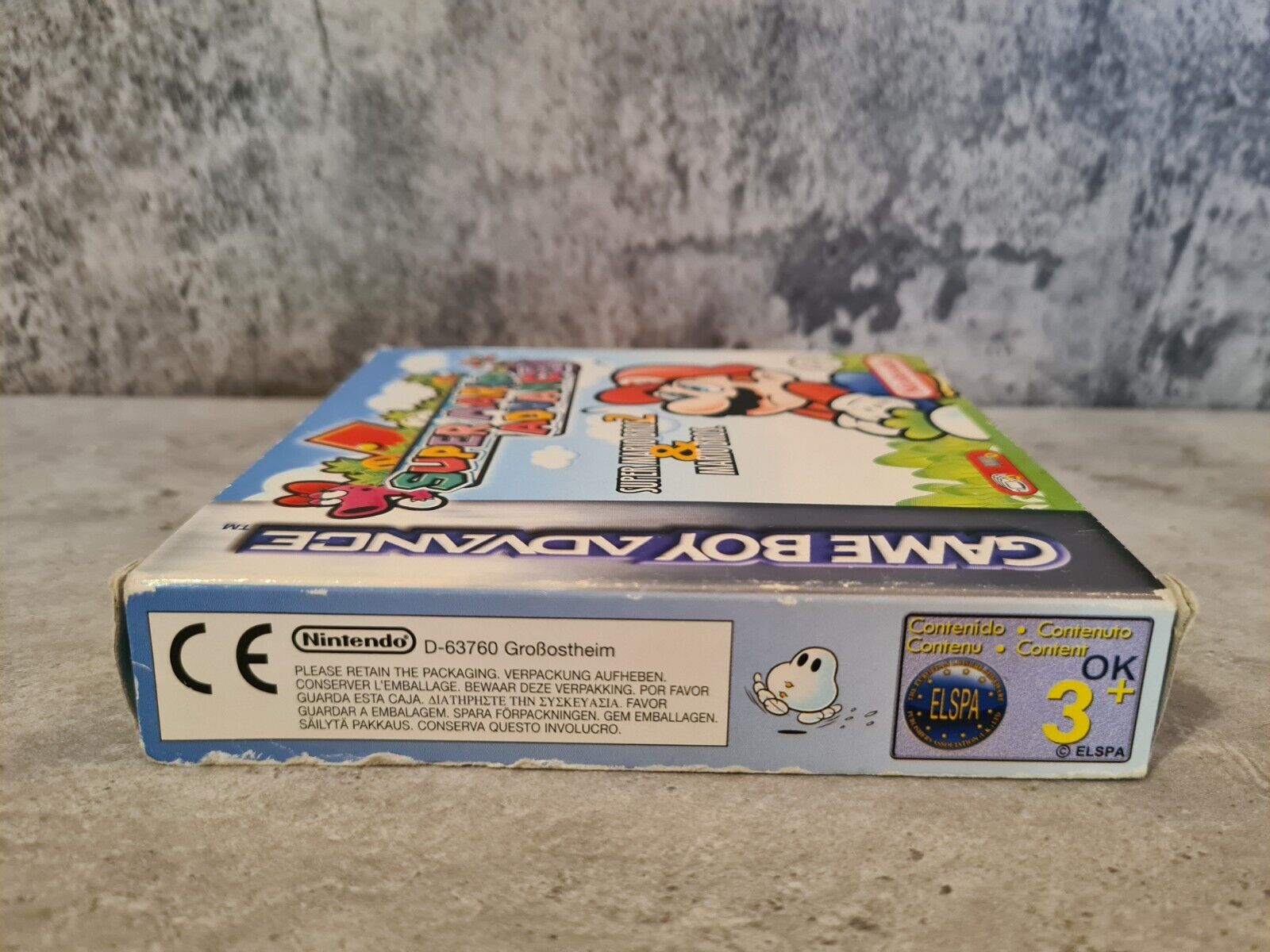 Nintendo Gameboy Advance Super Mario Advance mit OVP und Anleitung EUR - T-Retro-Games 