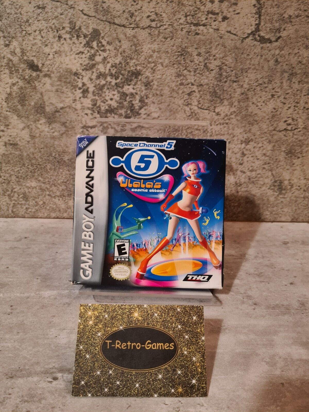 Gameboy Advance Space Channel 5 Ulala's Cosmic Attack mit OVP und Anleitung USA - T-Retro-Games 