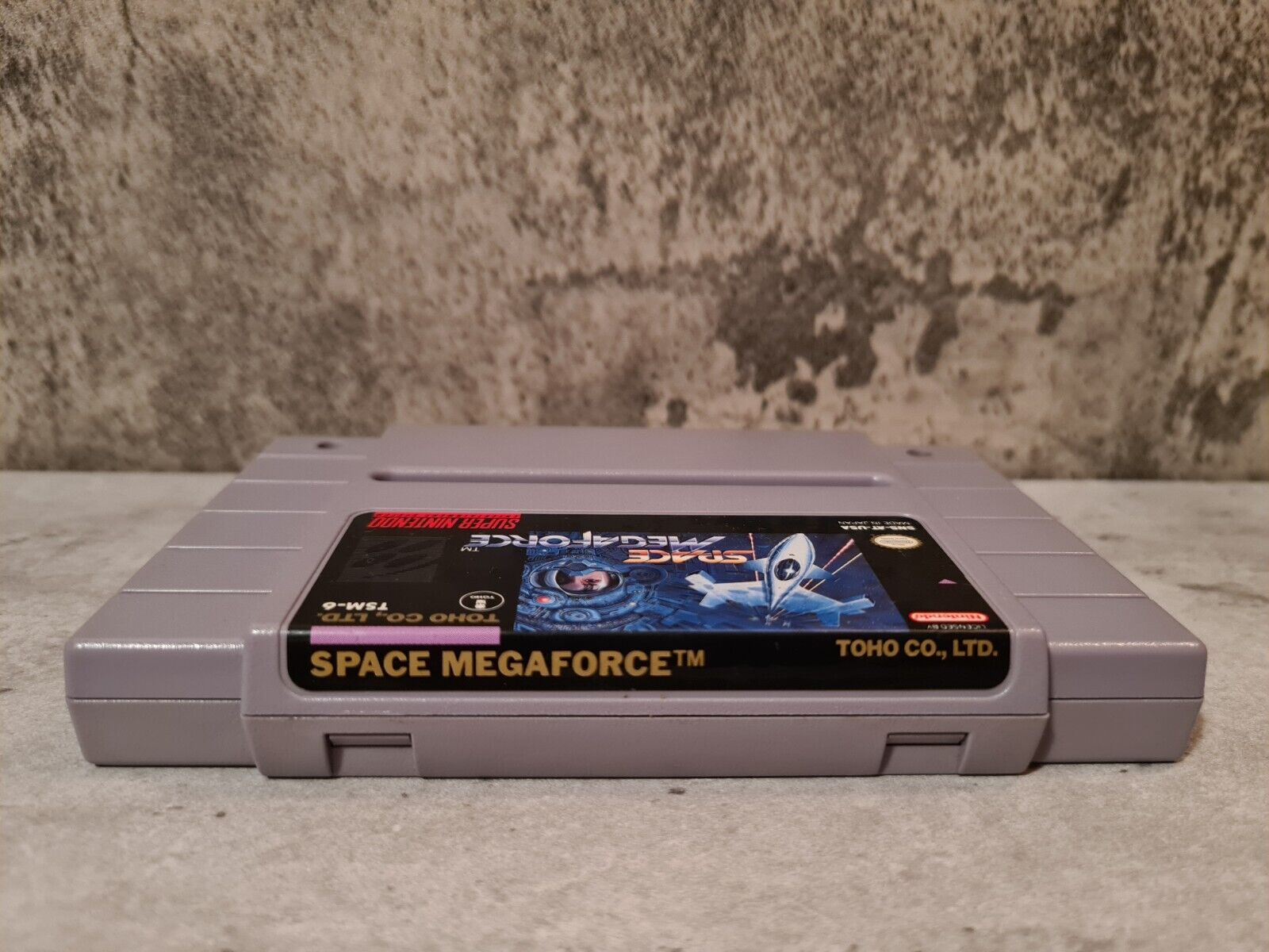 SNES Super Nintendo Space MegaForce NTSC USA Modul - T-Retro-Games 