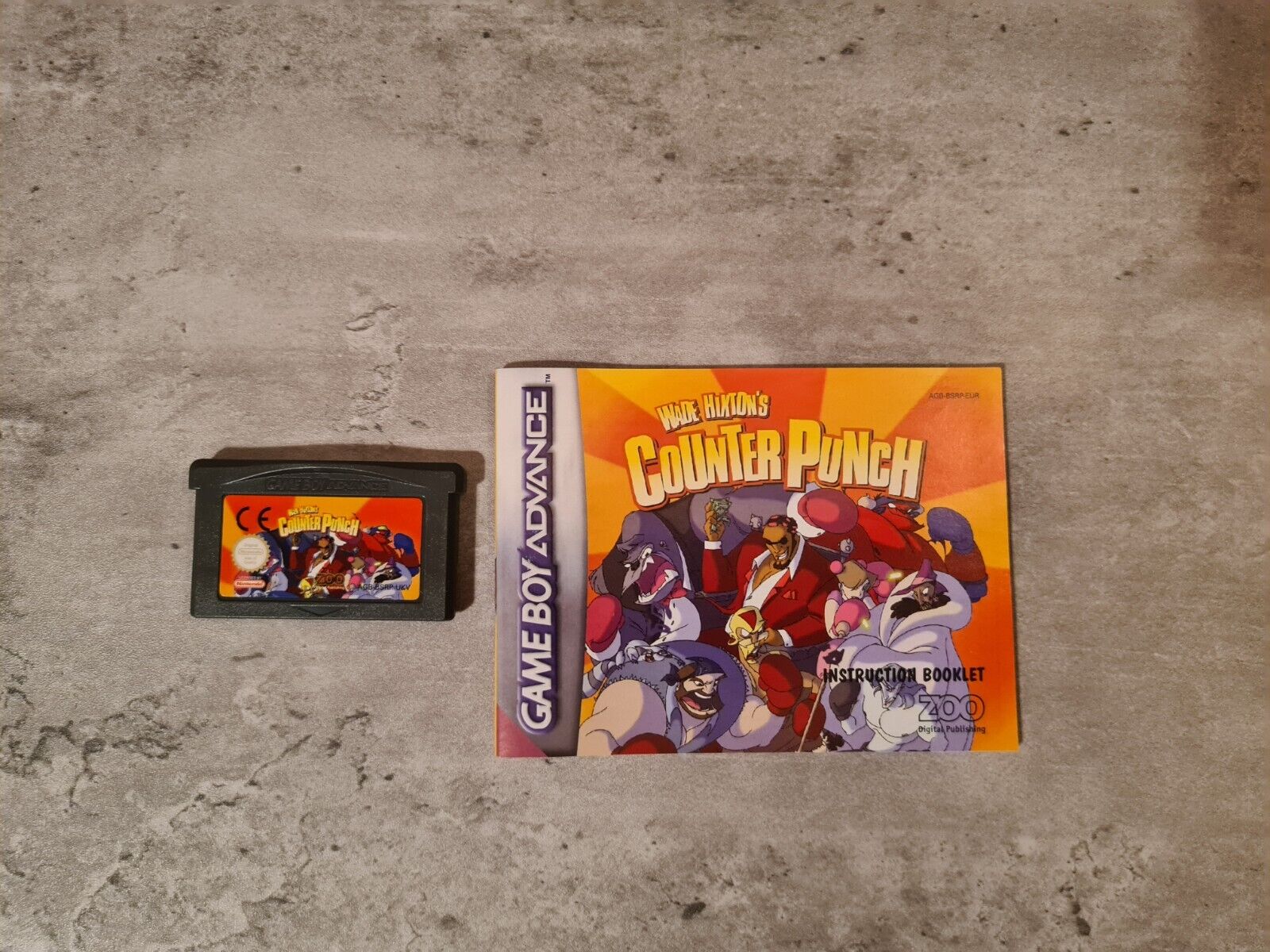 Nintendo Game Boy Advance Wade Hixton's Counter Punch mit OVP und Anleitung EUR - T-Retro-Games 