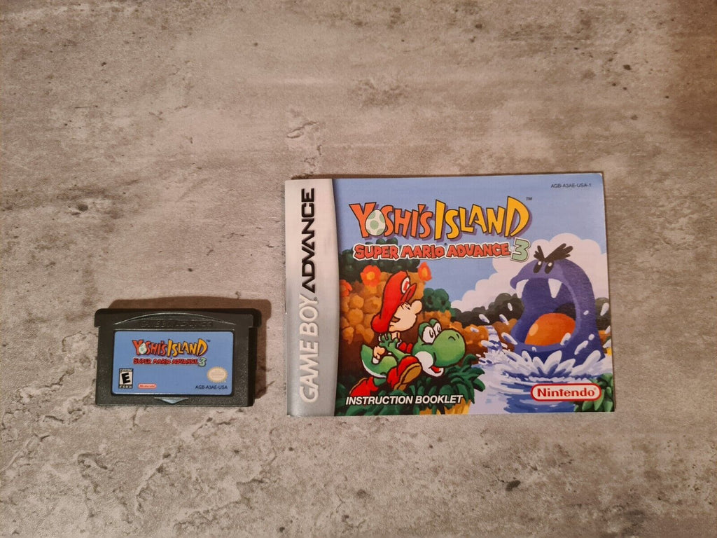 Gameboy Advance Yoshi's Island mit OVP und Anleitung USA - T-Retro-Games 