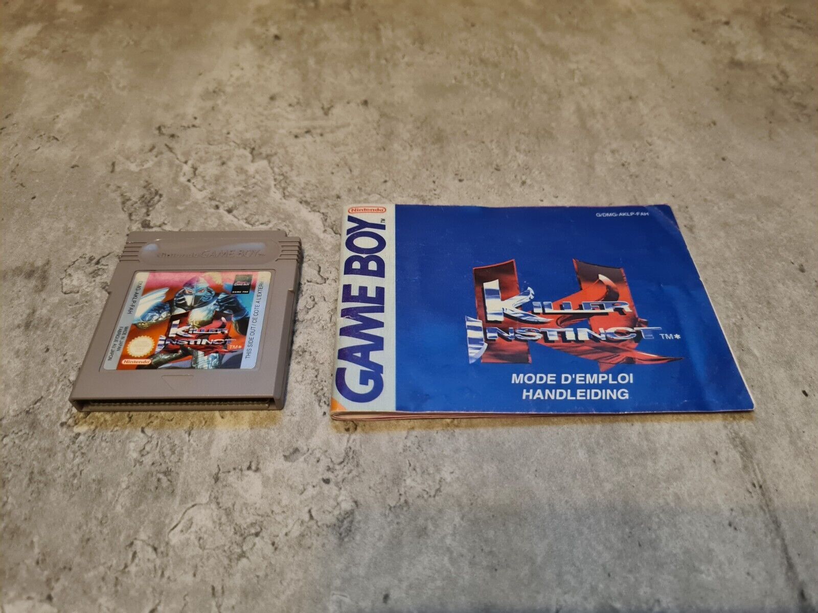 Nintendo Game Boy Classic Killer Instinct mit OVP und Anleitung FAH - T-Retro-Games 