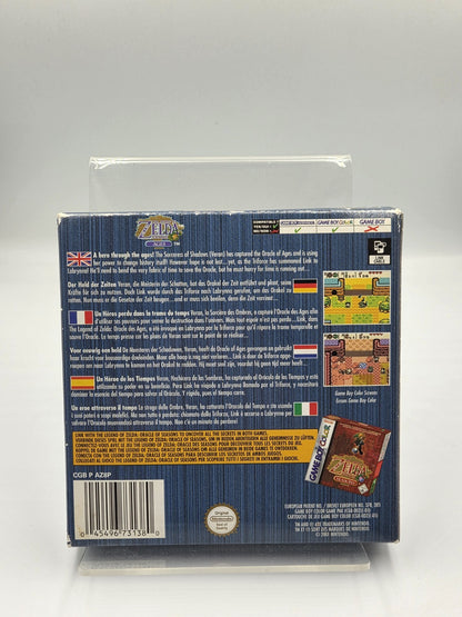 Game Boy Color The Legend of Zelda Oracle of Ages mit OVP und Anleitung EUR