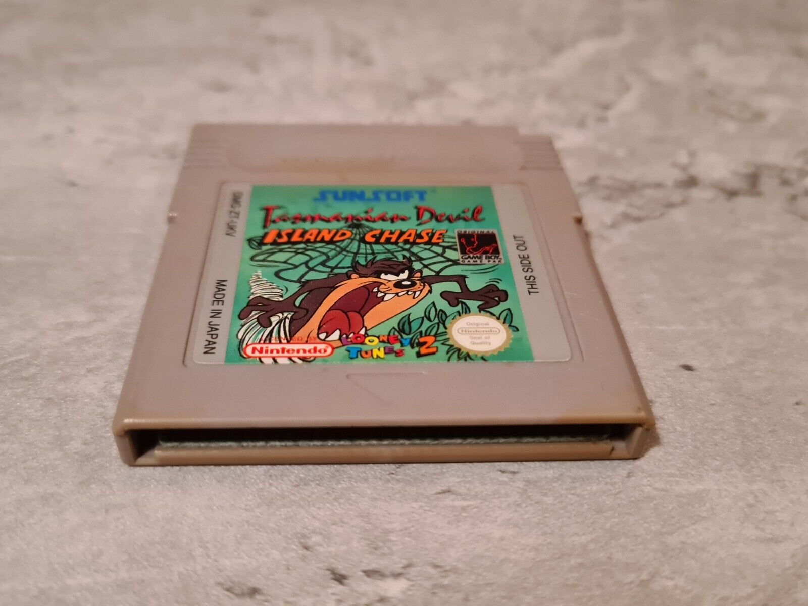 Nintendo Game Boy Classic Spiel Tazmanian Devil Island Chase Modul UKV - T-Retro-Games 