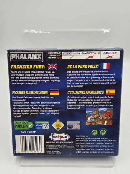 Nintendo Game Boy Advance Phalanx mit OVP und Anleitung EUR