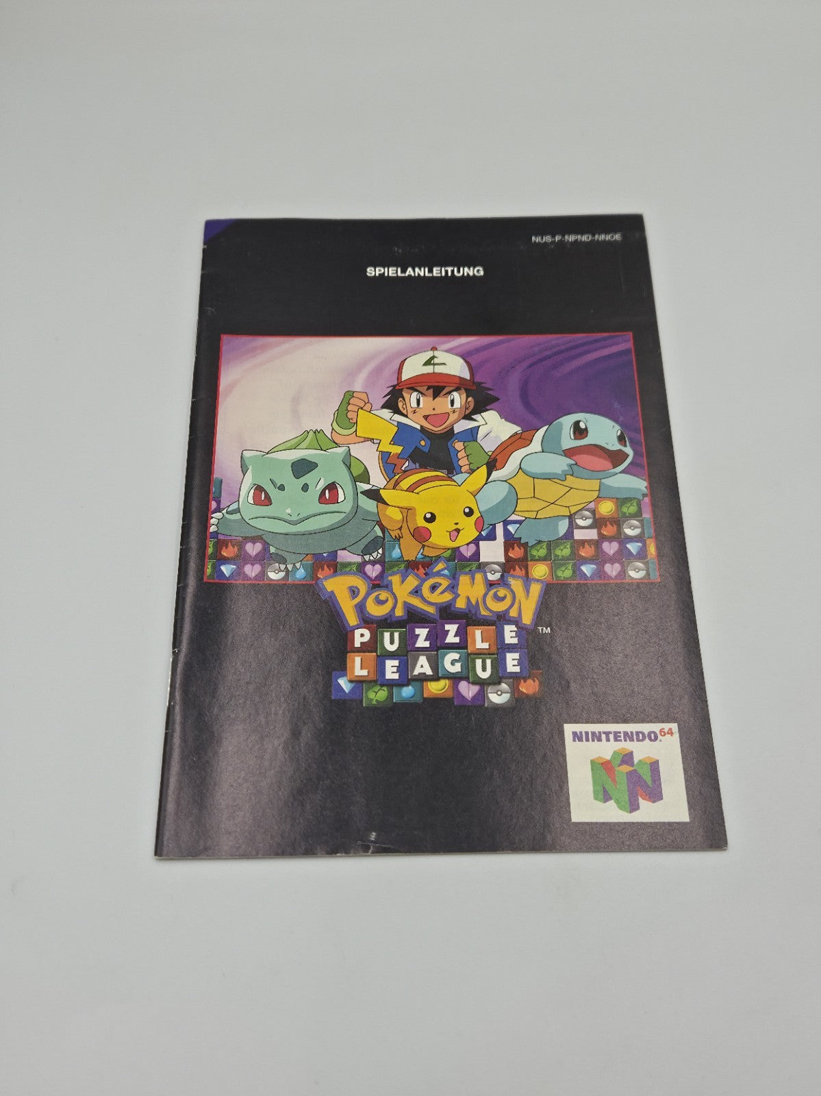 N64 Nintendo 64 Pokemon Puzzle League mit OVP und Anleitung NOE