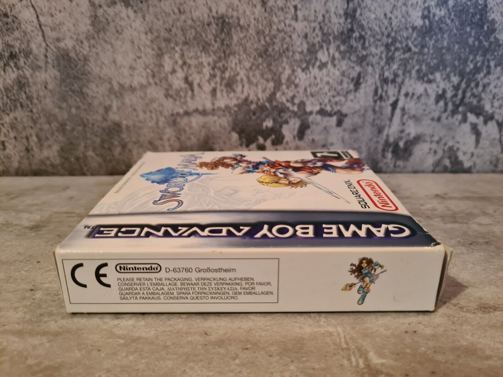 Nintendo Gameboy Advance Sword of Mana mit OVP und Anleitung EUR - T-Retro-Games 