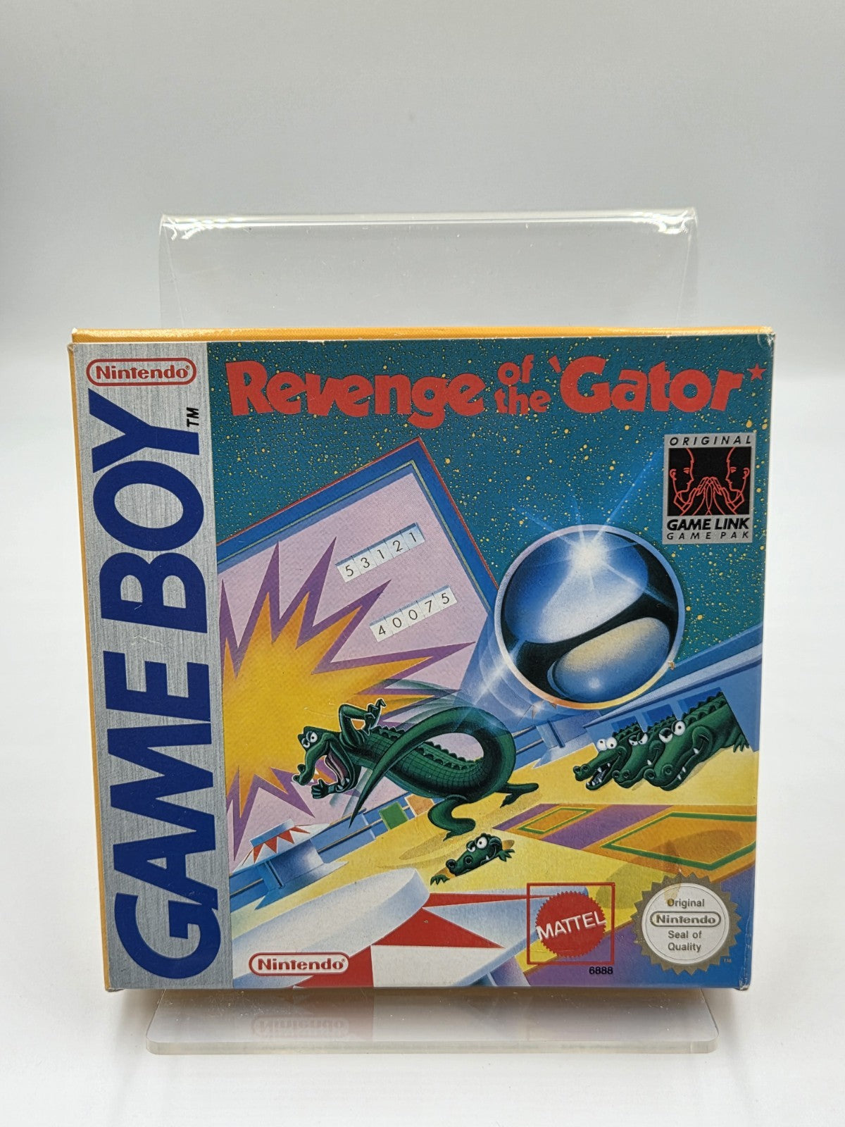 Nintendo Game Boy Classic Spiel Revenge of the Gator mit OVP und Anleitung ITA