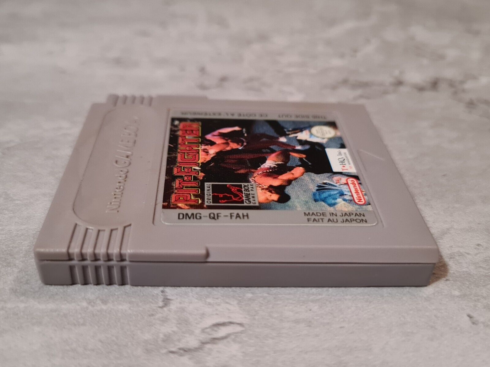 Nintendo Game Boy Classic Spiel Pit-Fighter Modul FAH - T-Retro-Games 