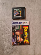 Nintendo Game Boy Color Rampage World Tour mit OVP und Anleitung EUR - T-Retro-Games 