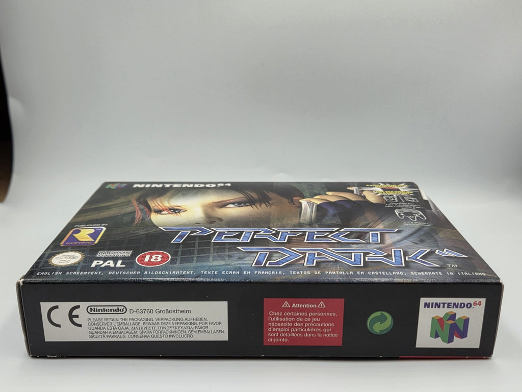 N64 Nintendo 64 Perfect Dark mit OVP und Anleitung EUR