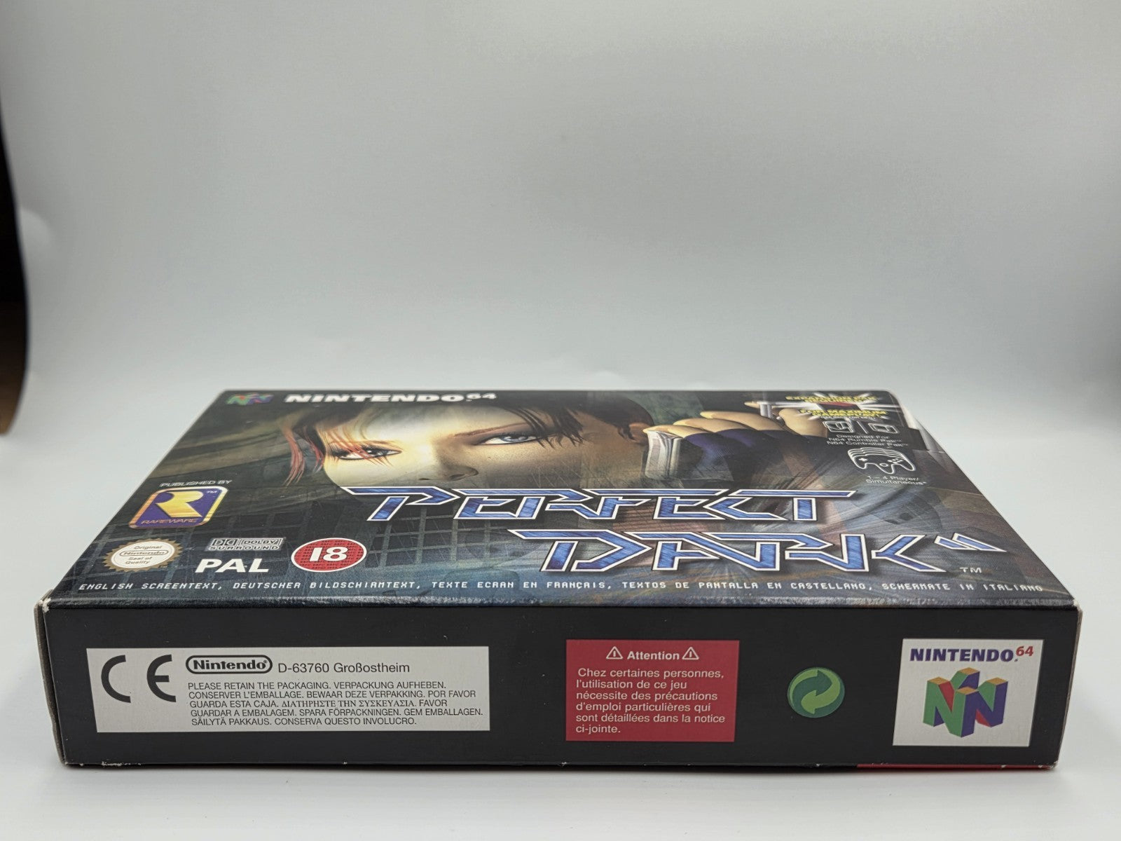 N64 Nintendo 64 Perfect Dark mit OVP und Anleitung EUR