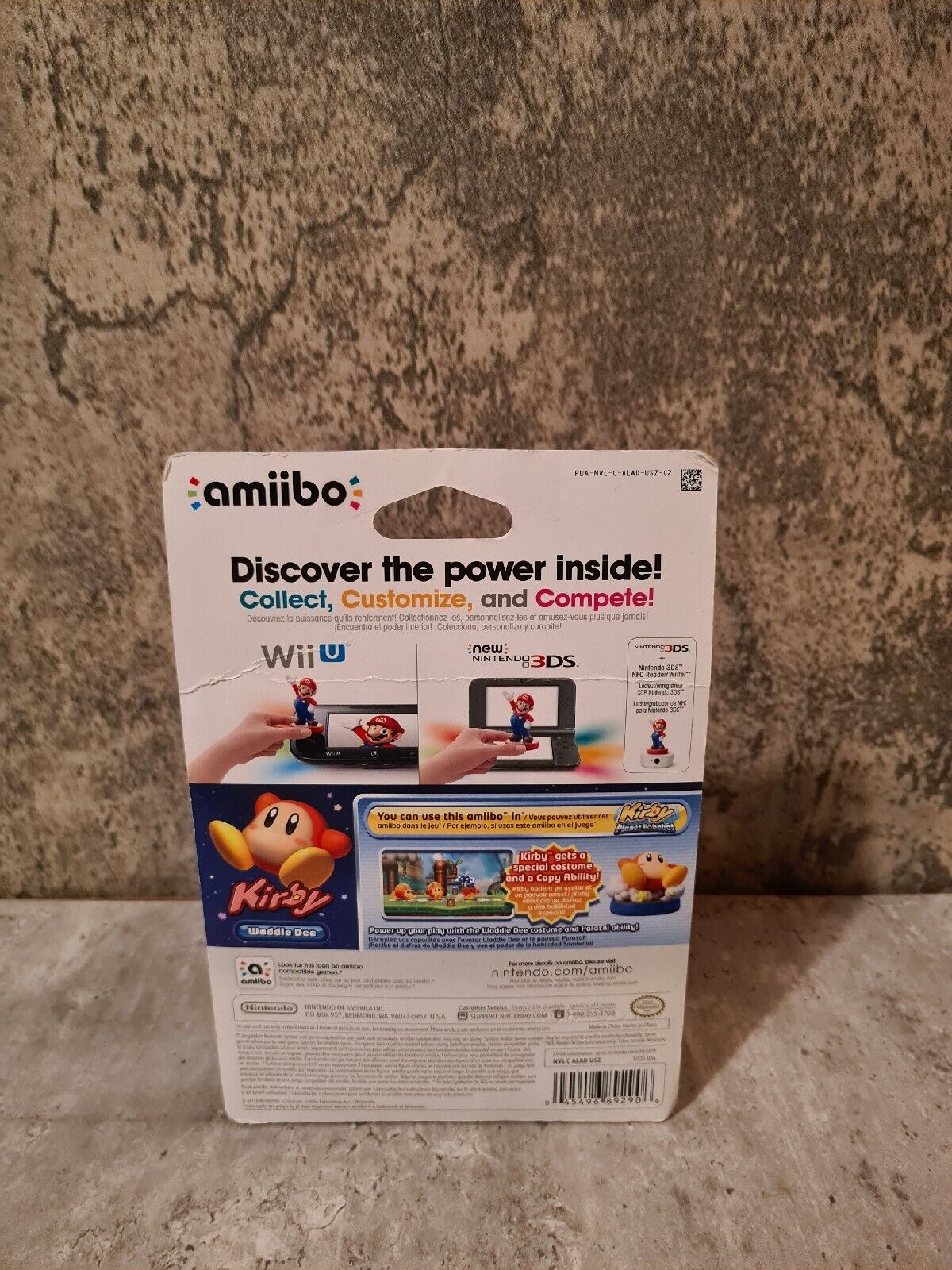 Amiibo Sammlerfigur Kirby Waddle Dee Neu New Sealed - T-Retro-Games 
