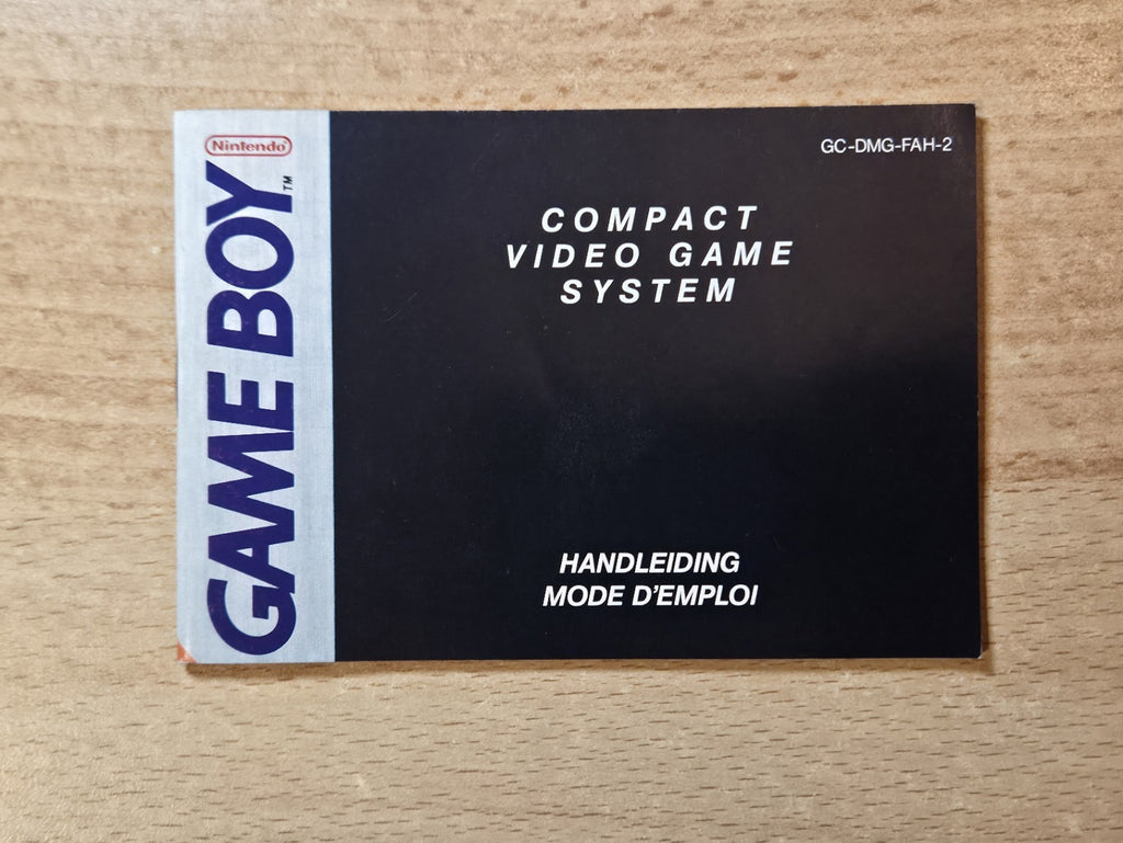 Game Boy Classic Compact Video Game System Spielanleitung FAH
