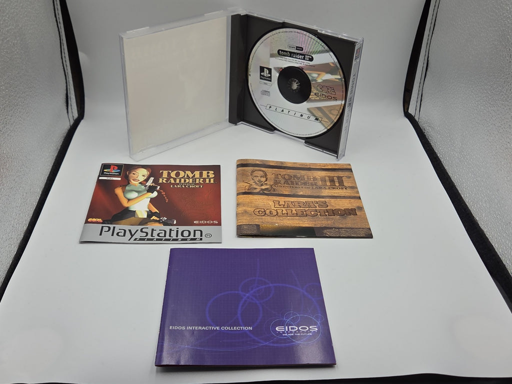 PS1 Playstation 1 Spiel Tomb Raider II  mit OVP und Anleitungen Deutsch