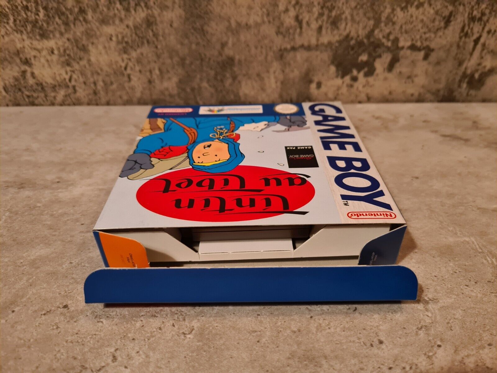 Nintendo Game Boy Classic TinTin au Tibet mit OVP und Anleitung FAH - T-Retro-Games 