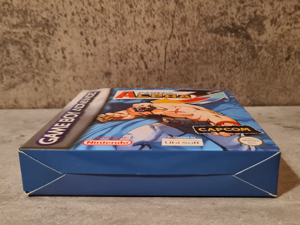 Nintendo Game Boy Advance Street Fighter Alpha 3 mit OVP und Anleitung EUR - T-Retro-Games 