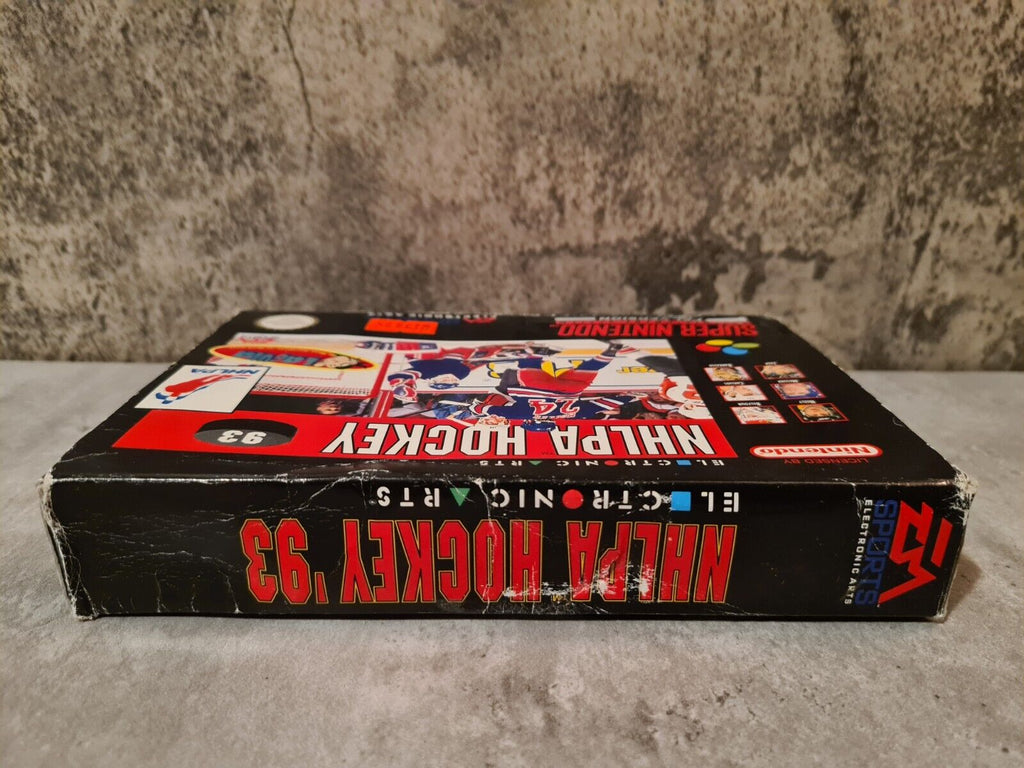 SNES Super Nintendo NHLPA Hockey 93 mit OVP und Anleitung NOE - T-Retro-Games 