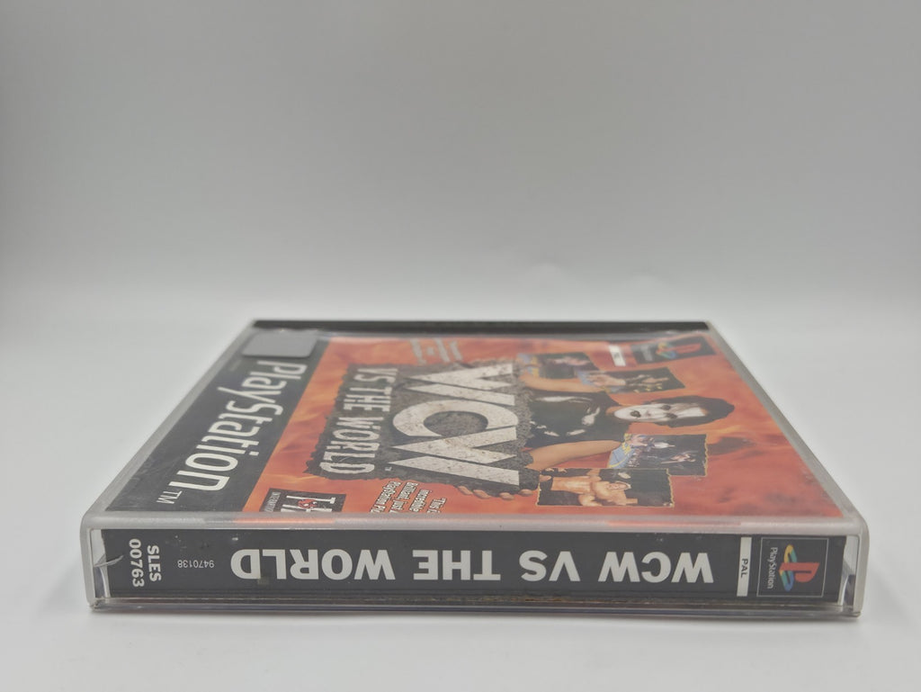 PS1 Playstation 1 WCW Vs. The World mit OVP und Anleitung Multilingual
