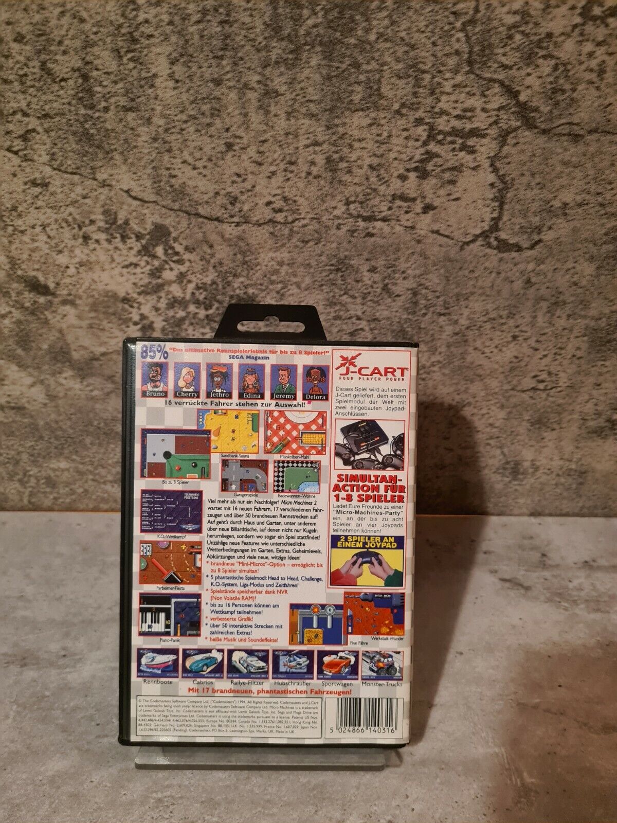 Sega Mega Drive Micro Machines 2 Turbo Tournament mit OVP und Anleitung Deutsch - T-Retro-Games 