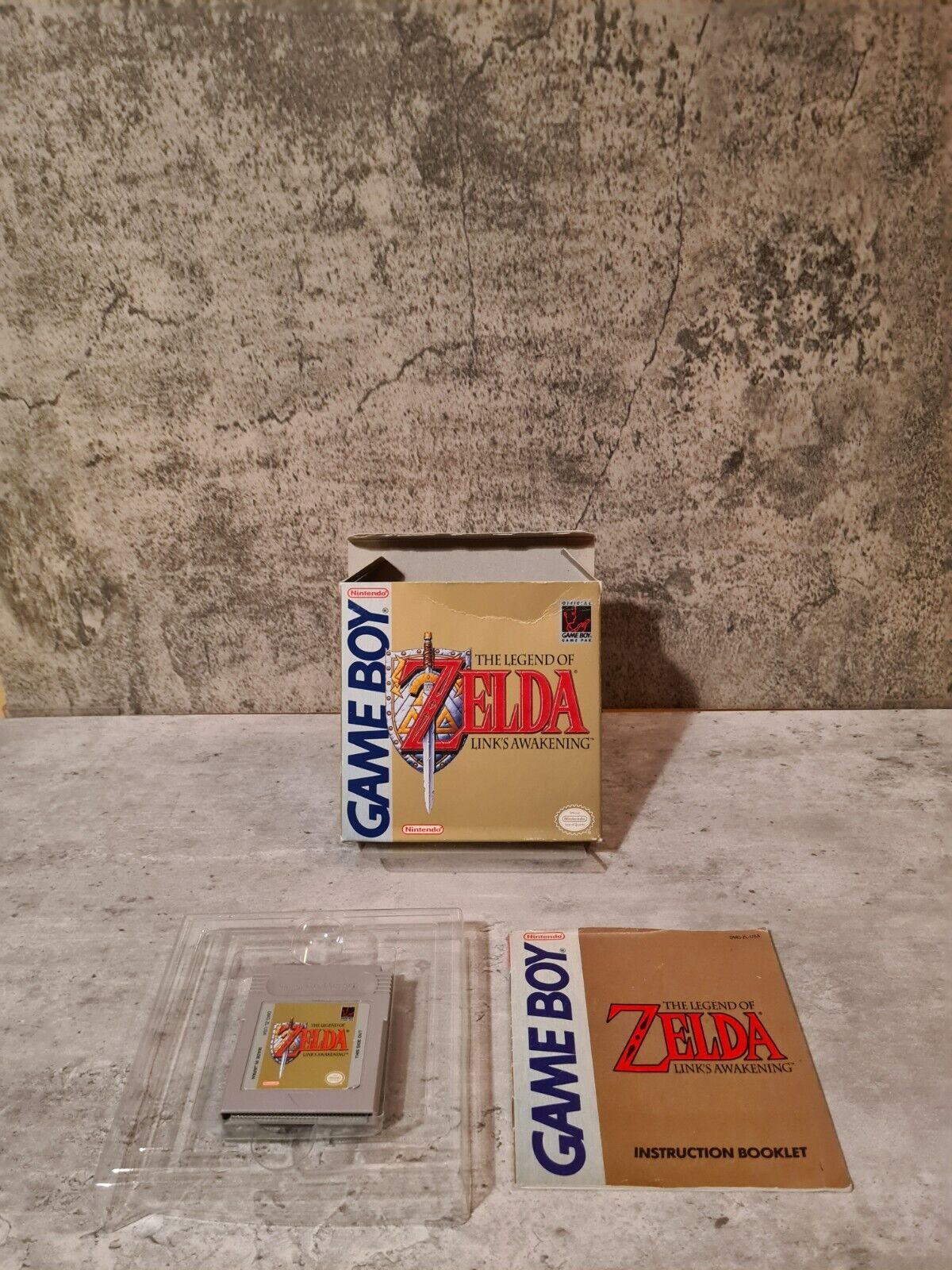 Nintendo Game Boy The Legend of Zelda Link's Awakening mit OVP und Anleitung USA - T-Retro-Games 